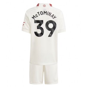 Manchester United Scott McTominay #39 Tredje Kläder Barn 2023-24 Kortärmad (+ Korta byxor)